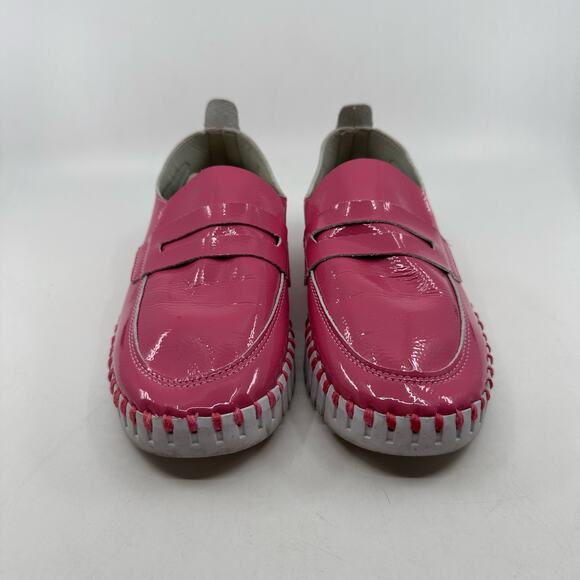 Ilse Jacobsen Hornbeak Womens Soft Rose Flat Loafers Slip On EU37 US6.5-7 WMNS - Picture 1 of 8